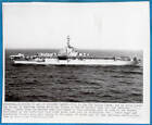 1960 Anti Submarine Carrier CVS-45 USS Valley Forge Original Press Wirephoto