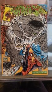 Amazing Spider-Man #328 vs Hulk! Todd McFarlane Art! Marvel 1990