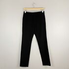 Baubax Men's Stain Water Resistant Merino Wool Slim Chino Pants Black 30 x 32