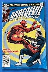 DAREDEVIL #183  - 1st Daredevil vs Punisher  - Bronze Age Comic - 1982 Marvel