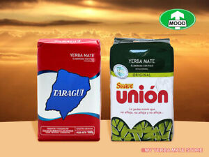 Yerba Mate - 2 Kilos - Taragui / Union - Variety Pack - FREE Shipping