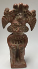 Vintage Warrior Aztec Inca Mayan Terracotta Clay Folk Art Pottery Sculpture