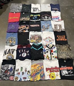 Lot Of 30 Vintage Mens Shirt Bundle Wholesale Resell 00s 90s Rare
