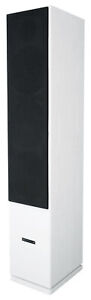 (1) Rockville RockTower 68W White Home Audio Tower Speaker Passive 8 Ohm
