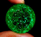 Untreated EGL Certified Flawless 59.8 Ct Natural Emerald Colombia Loose Gemstone