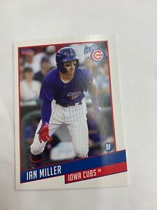 Ian Miller Card 2021 Iowa Cubs Team Card