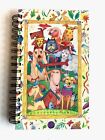 Cute Flying Colors Dogs Pups Doggies Canines Spiral Lined Journal Notebook
