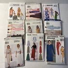 Lot of 9 Butterick Sewing Patterns Used Uncut