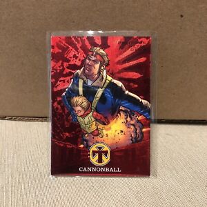 2018 Fleer Ultra X-Men Precious Metal Gems PMG RED 49/99 Cannonball Card # MB23