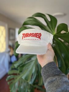 Rare Vintage Thrasher Magazine 100% Cotton Snapback Cap Hat Painters Cap