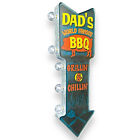 Dad's BBQ Double-Sided Vintage Inspired LED Marquee Sign for the Home