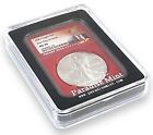 2023 1oz Silver Eagle NGC MS70 First Day Issue Red Core Trump 2024 w/Black Case