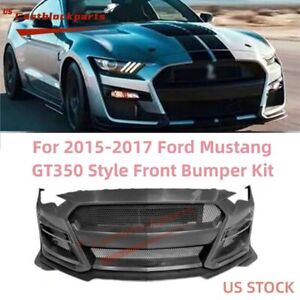 Fit  2015-2017 Ford Mustang Facelift GT500 Shebly Style Front Bumper Kit Upgrade