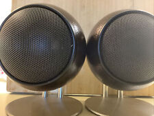 ORB AUDIO SPEAKERS BLACK WITH STANDS