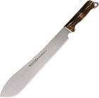 Aitor Bolo Machete Fixed Blade Knife Brown Stag Bone Stainless Clip Point