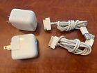 LOT 2 APPLE 30 PIN USB Sync Data Charging Cable iPod iPhone 3G 3GS 4 4S iPad 2 3