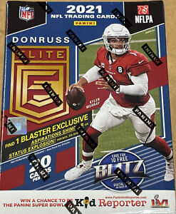 4 FOUR X NEW 2021 Panini Donruss Elite NFL Football Blaster Box 16 Pack 80 Cards