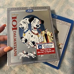 101 Dalmatians (Blu-Ray/DVD, 2015, Diamond Edition) Disney - Sealed W/ Slipcover