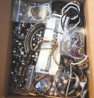 Vintage To Now Jewelry Lot All Wearable Med Flat Rate Box Full Lot 54A