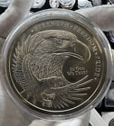 5 oz Silver Double Eagle Round Strength, Freedom, & Pride In Capsule & Pouch