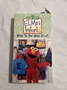 Elmos World - Head to Toe With Elmo (VHS, 2003)