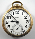 1928 Elgin RR Grade 478 B.W Raymond 16s 21J OF Pocket Watch w/Orig Case lot.qi