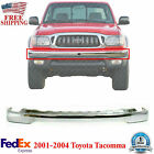 Front Bumper Chrome Face Bar Steel For 2001-2004 Toyota Tacoma (For: 2003 Toyota Tacoma)