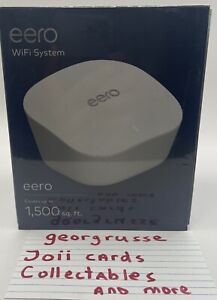 eero J010111 Wifi System 1200Mbps 2 Ports Dual Band Mesh Router Brand New Sealed