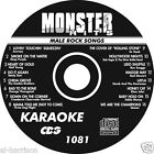 KARAOKE MONSTER HITS CD+G MALE ROCK SONGS #1081