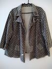 Magnolia Pearl Cotton Denim Grey Polka Dot Jacket.  One Size. Sold Out.