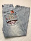 Paco Jeans Wide Leg Baggy Distressed Men's 30 X 30 Skater Jeans
