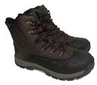NORTIV8 Men's Snow Boots Insulated Waterproof Non-slip Winter Warm Hiking Boots
