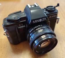 MINOLTA  X-370N 35mm FILM CAMERA - TESTED / WORKING