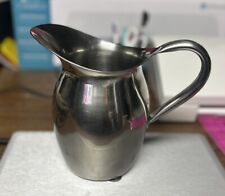 Rare Vintage Vollrath Brushed Satin Stainless Military HospitalWater Pitcher 7”