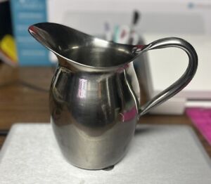 New ListingRare Vintage Vollrath Brushed Satin Stainless Military HospitalWater Pitcher 7”