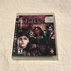 Folklore PS3 PlayStation 3 Video Game CIB Complete With Manual - Tested