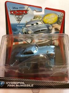 Cars 2 Hydrofoil Finn McMissile #6 Deluxe Disney Pixar Cars