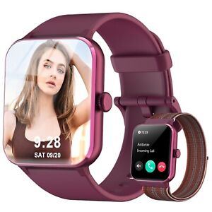 Smart Watch Women Android Ladies Fitness Bluetooth Call Watch for iPhone Samsung