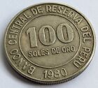 Peruvian 100 Soles de Oro Coin 1980 As Pictured