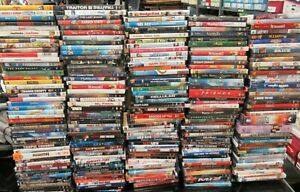 100 RANDOM DVD LOT, DRAMA, ACTION, KIDS, FAMILY, TV SHOWS, + DISCS ONLY GRADE A