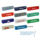 31pcs Different N Scale 1:160 40ft Shipping Container 40' Cargo Box with Magnets