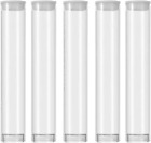SKMZ Plastic Clear PVC Tube Transparent Storage 0.5ML 1ML Empty Cartridges NEW