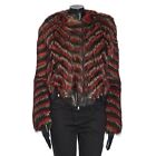 GIVENCHY 9995$ Short Fur Jacket - Multicolor Raccoon & Lambskin leather