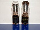 2 x 5Y3g Sylvania Tubes *Black Plates-D*Very Strong Matched Pair*