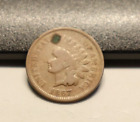New Listing1867  US Indian 1 Cent VG+^ (Corrosion Spot)