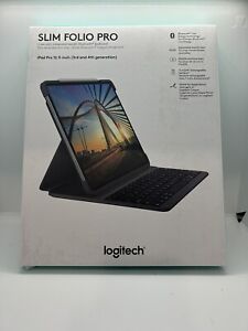 Logitech Slim Folio PRO Backlit Bluetooth Keyboard Case for iPad Pro 12.9-inch