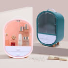 Makeup Organizer Jewelry Cosmetic Storage Box Pink/Green Magnetic Double Door