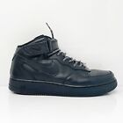 Nike Mens Air Force 1 Mid 07 315123-001 Black Basketball Shoes Sneakers Size 8.5