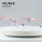 Women TR90 Anti-Blue Light Cat Eye Eyeglasses Clear Lens Glasses Frames New