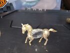 Swarovski Crystal mini Horse W/ Brass. Cute!! VINTAGE